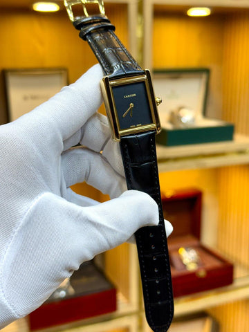 Cartier Tank Heritage Leather