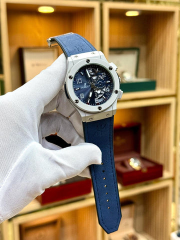 HUBLOT - Luxury Skeleton Leather Watch