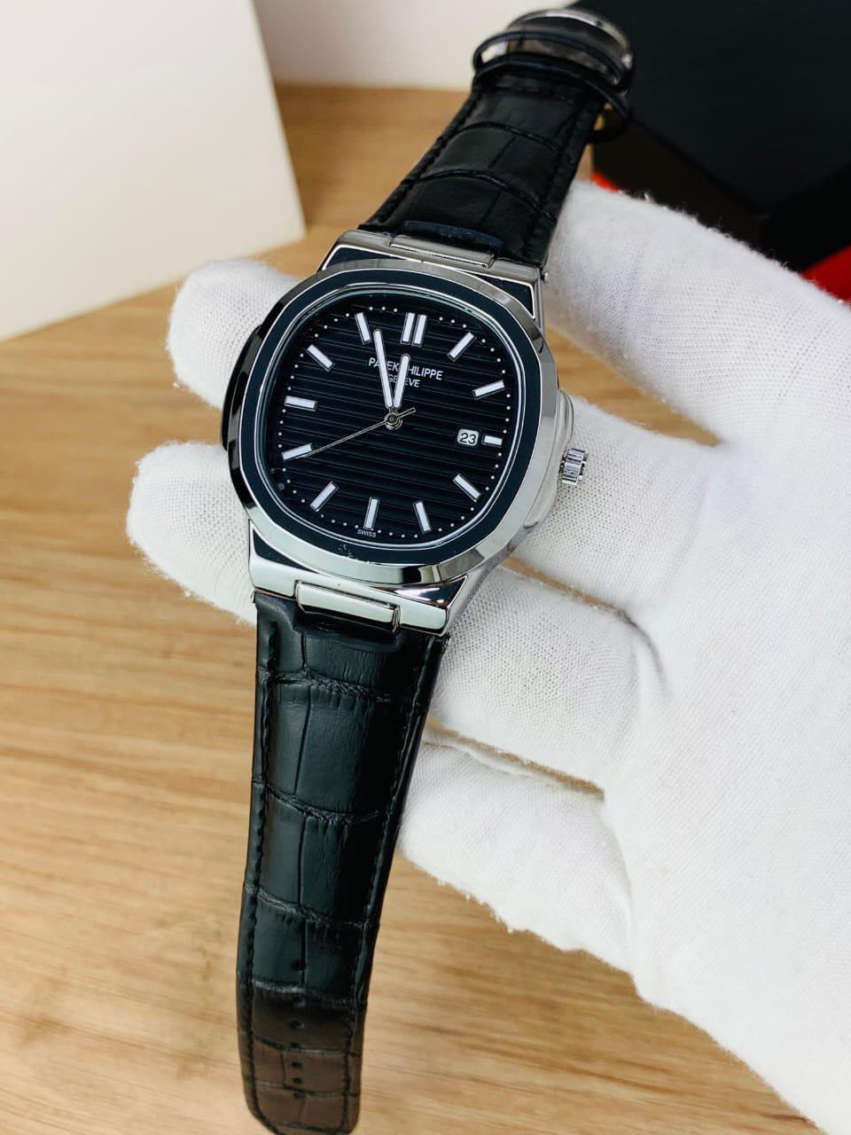 Patek Philippe Nautilus - Leather Strap