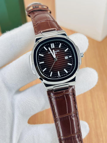 Patek Philippe Nautilus - Leather Strap
