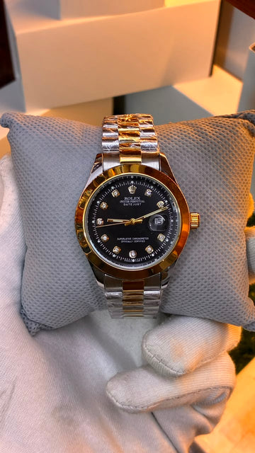 ROLEX DATE JUST TWO TONE