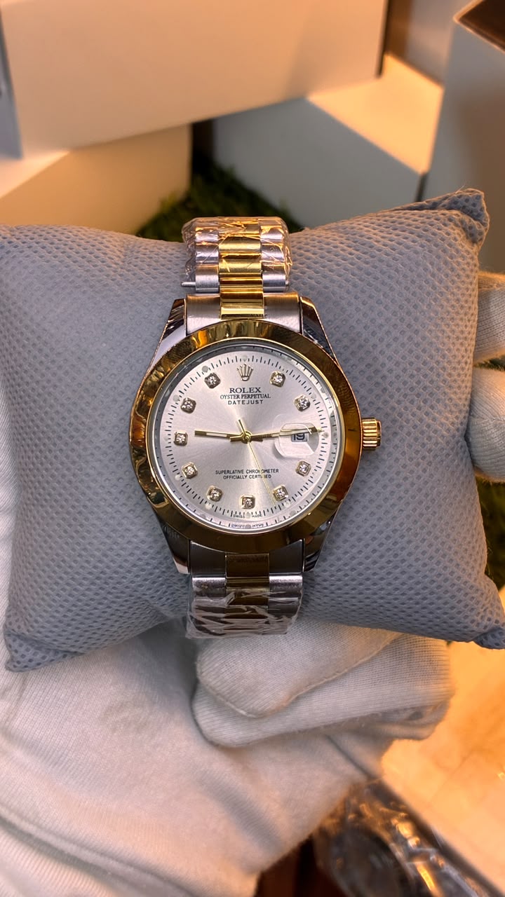 ROLEX DATE JUST TWO TONE