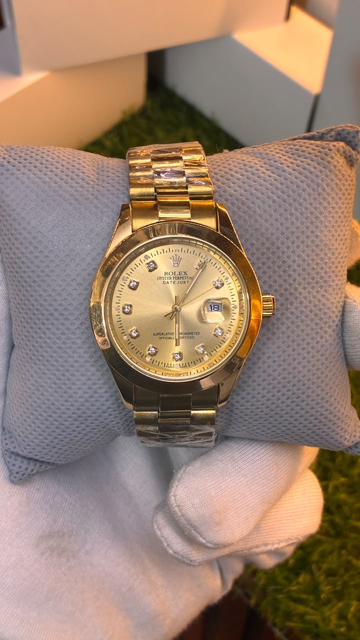 ROLEX DATE JUST GOLDEN EDITION