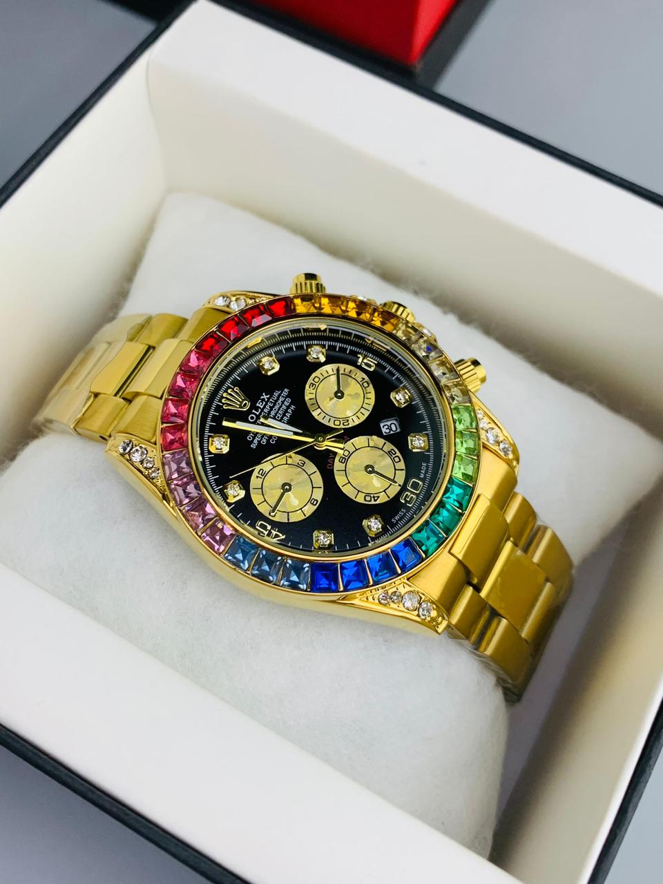 ROLEX Daytona - Stone Dial Men's Watch