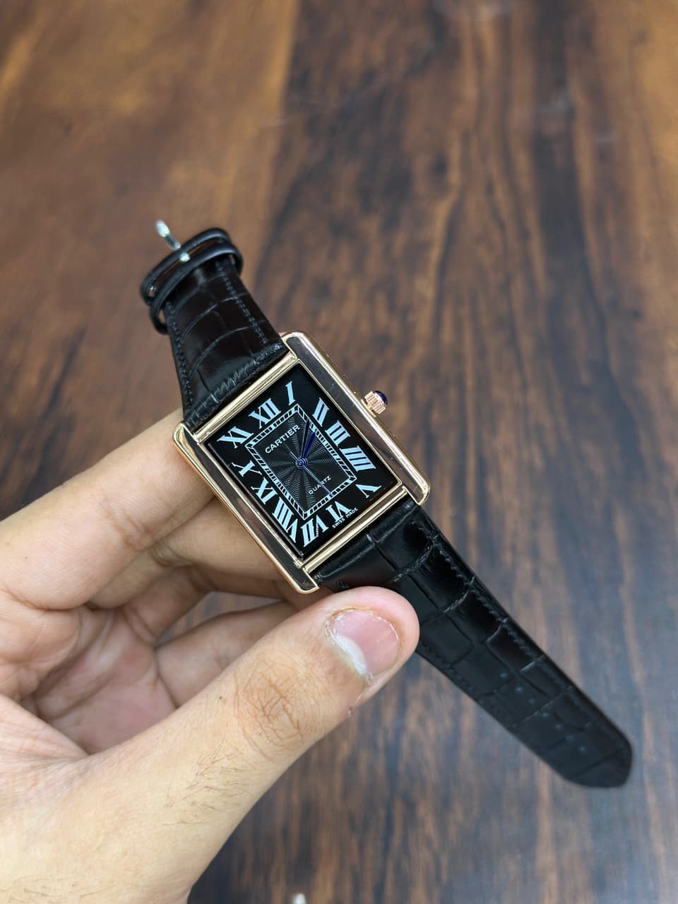 Cartier Tank Heritage Leather