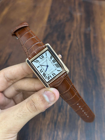 Cartier Tank Heritage Leather